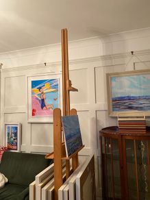 Easel - Double sided easel - Mabef Italy