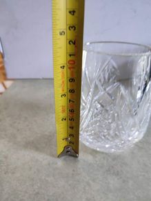 Vintage Waterford Cut Crystal Tankard Mug STAMPED.