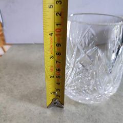 Vintage Waterford Cut Crystal Tankard Mug STAMPED.