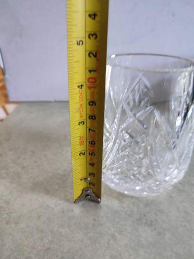 Vintage Waterford Cut Crystal Tankard Mug STAMPED.