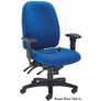 Vista Heavy Duty 24 hour Posture Charcoal or Blue Office Chair Image 8