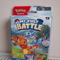 Pokemon My First Battle. Charmander & Squirtle. Sealed