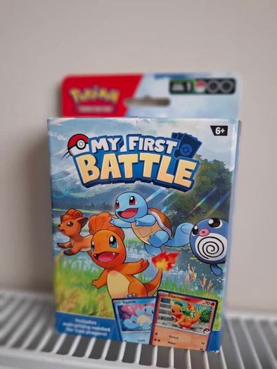 Pokemon My First Battle. Charmander & Squirtle. Sealed