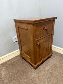 Bedside locker - all wooden
