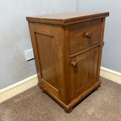 Bedside locker - all wooden