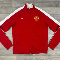 Vintage Nike Manchester United Track Jacket Mens Medium