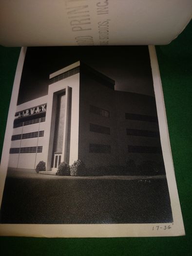 Original 1930's USA Architectural Art Deco Photos