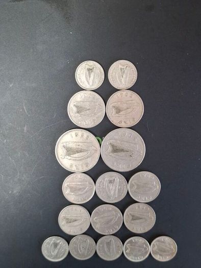 Irish florins + and 1rish selection