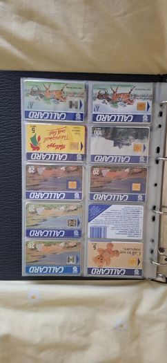 retro irish Call cards over 200 Eircom