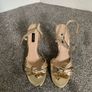 Mango Gold Heels Image 6