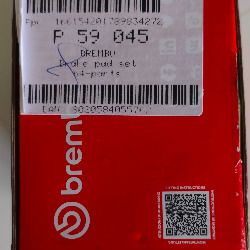Brembo Brake Pads Opel