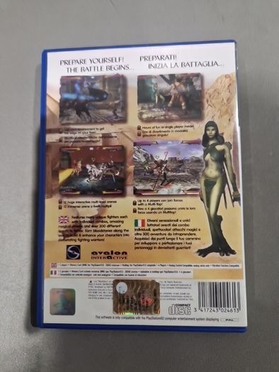 Barbarian PlayStation2 Ps2 games Original
