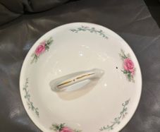 Tureen lid by Vintage Royal Grafton fine bone china.