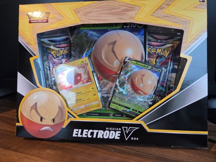 Pokemon Hisuian Electrode V box