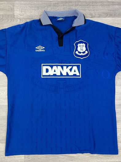 Genuine Vintage 1995/1997 Everton Liverpool Hone Jersey Shirt Mens XL