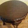 Beautiful Vintage Carved Wooden Occasional Table Image 2