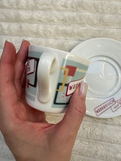 Disney Store WandaVision Teacup and Saucer Set new Damaged Box Please see photos