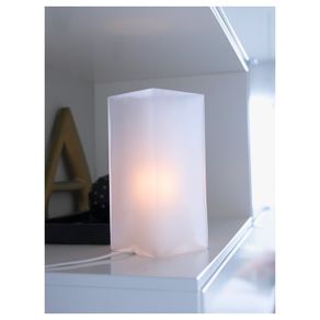 ikea frosted glass lamp