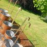 vintage french measuring ladles Image 3
