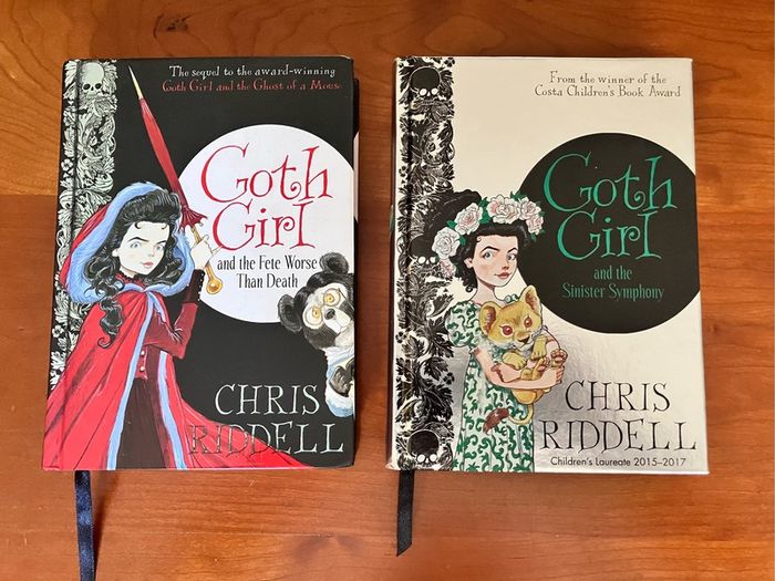 Two Goth Girl Books by Chris Riddell