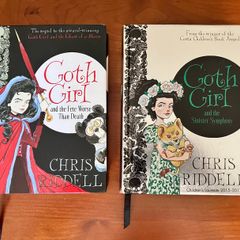 Two Goth Girl Books by Chris Riddell