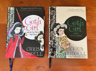 Two Goth Girl Books by Chris Riddell