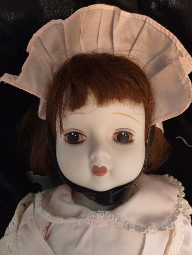 vintage porcelain doll