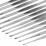 Crochet Hooks Set 100pcs Knitting Tool Accessories with Pink Case Image 3