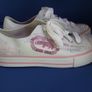 SALE!  RED BY MARC ECKO Girls' White / Pink Studded Trainers Image 5