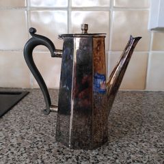 Silver plated coffee pot