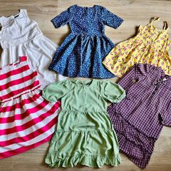 Girls summer dress bundle 6-8y