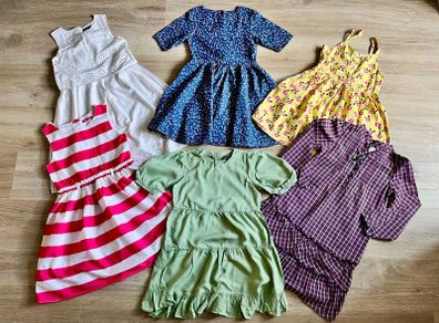 Girls summer dress bundle 6-8y