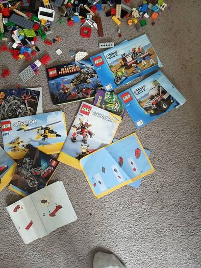 lego mix of retired pieces