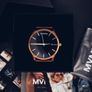 Mvmt Rose Gold Watch Image 2