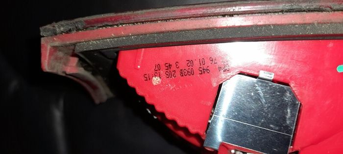 Audi a3 8pa rear lights