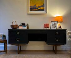 Vintage Black Sideboard