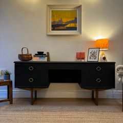 Vintage Black Sideboard