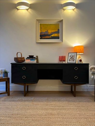 Vintage Black Sideboard