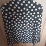 Ladies Black &White Polka Dot Blouse Image 2