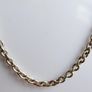 Vintage Sterling Silver 925 Cable Chain Link Necklace Length 24" - 23,07g Image 3