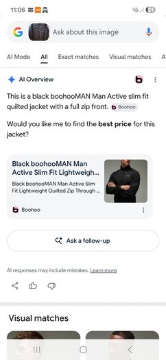 mens light boo hoo jacket
