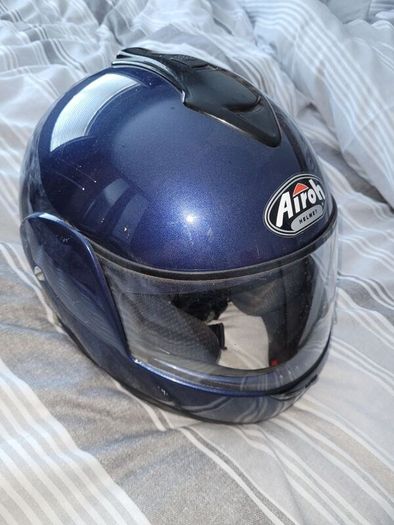 motorbike helmet airoh size small