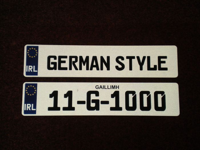 Custom Car Number Plates