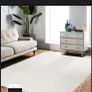 White and beige Rug 120cm x 170cm-Brand new Image 2