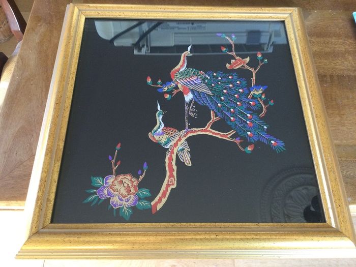 Art - Threaded Pictures ( Matching Pair) X 2
