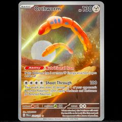 Orthworm 224/193 Full Art Illustration Rare Holo Paldea Evolved Pokemon Card