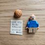 lego exclusive lor057 bilbo baggins blue coat, set hobbit DVD movie Image 2