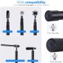 Microphone Boom Arm, 3 Section Extendable Handheld Mic Arm with 1/4 Inch to 3/8 Inch Threads, 3ft to 8ft Adjustable Length (FREE POSTAGE) Image 2