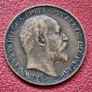 1908 EDWARD VII (1901/10) Farthing coin Image 2
