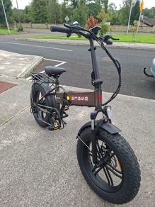 ebike.  Folding. Just out of box  put toghter